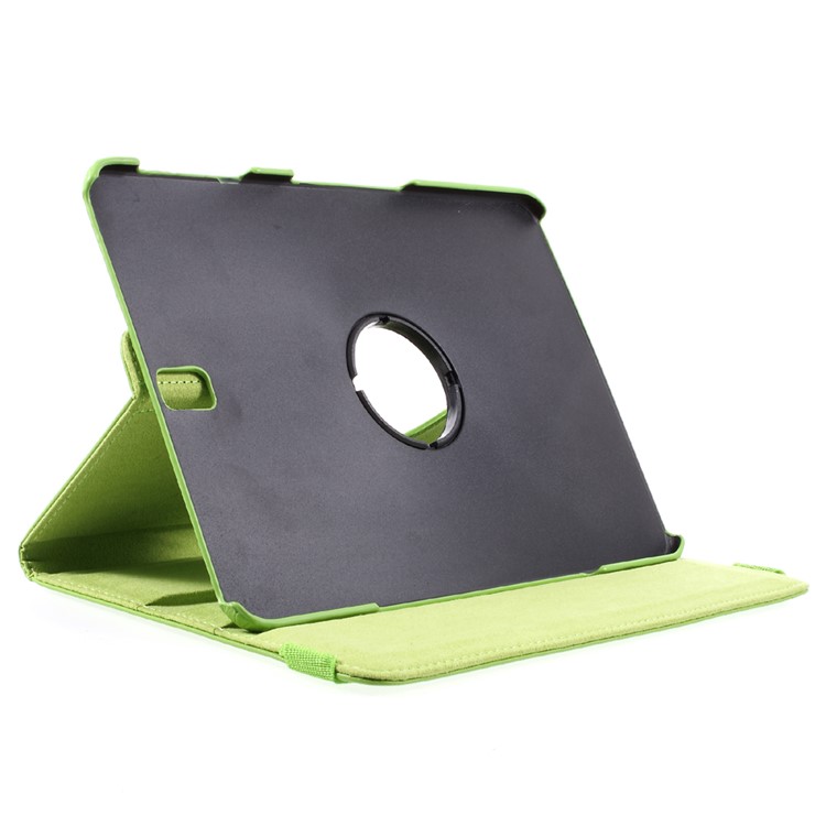 360 Degree Rotary Stand Leather Case Shell Cover for Samsung Galaxy Tab S3 9.7'' - Green-5