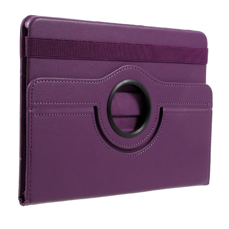 Rotary Stand Flip Leather Cover for Samsung Galaxy Tab S3 9.7'' - Purple-4