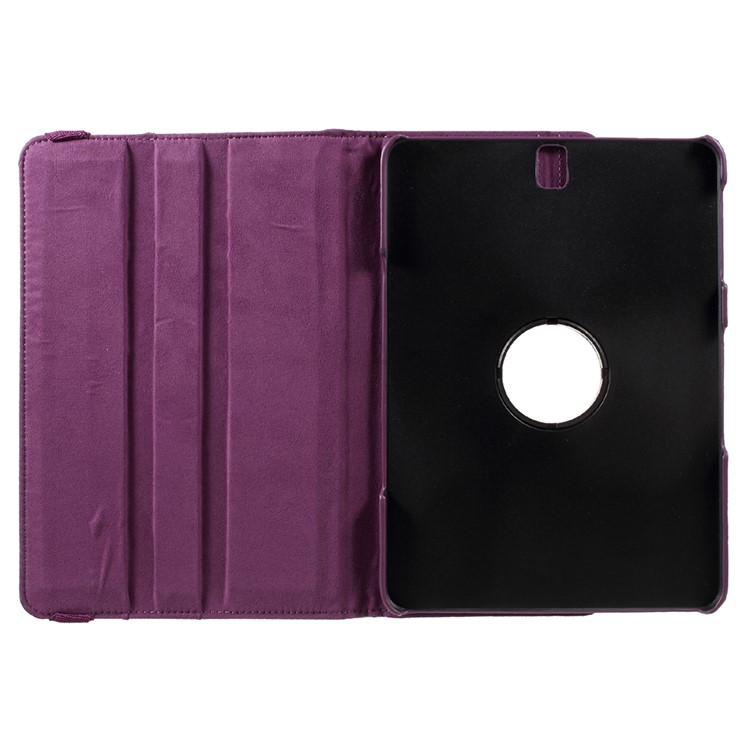 Rotary Stand Flip Leather Cover for Samsung Galaxy Tab S3 9.7'' - Purple-9