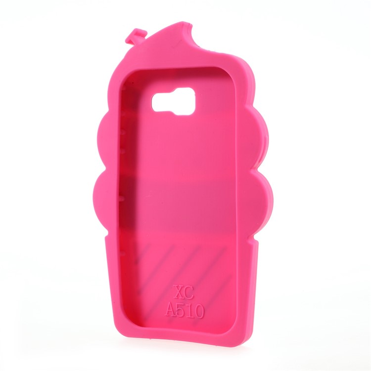 3D Cherry Ice Cream Silicone Phone Case for Samsung Galaxy A5 A510 (2016) - Rose-6