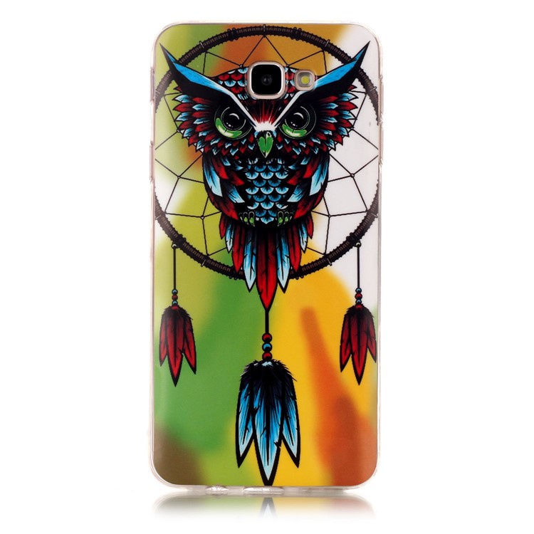 Funda TPU Noctilucente para Samsung J7 Prime / On7 2016 - Owl y Dream Catcher-2