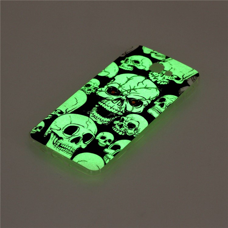 Luminous Glow in the Dark IMD TPU Case for Samsung Galaxy J7 Prime/On7 2016 - Skulls-5
