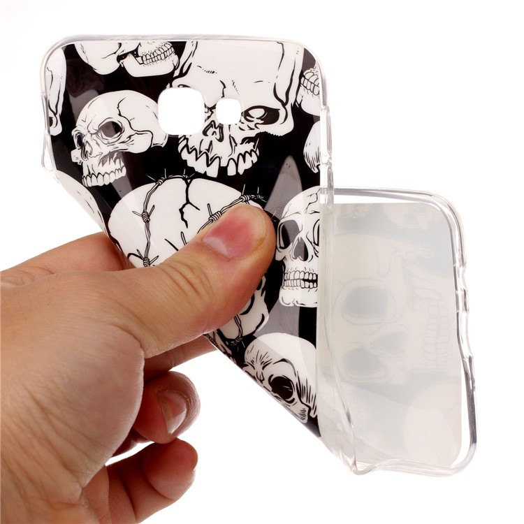 Luminous Glow in the Dark IMD TPU Case for Samsung Galaxy J7 Prime/On7 2016 - Skulls-6