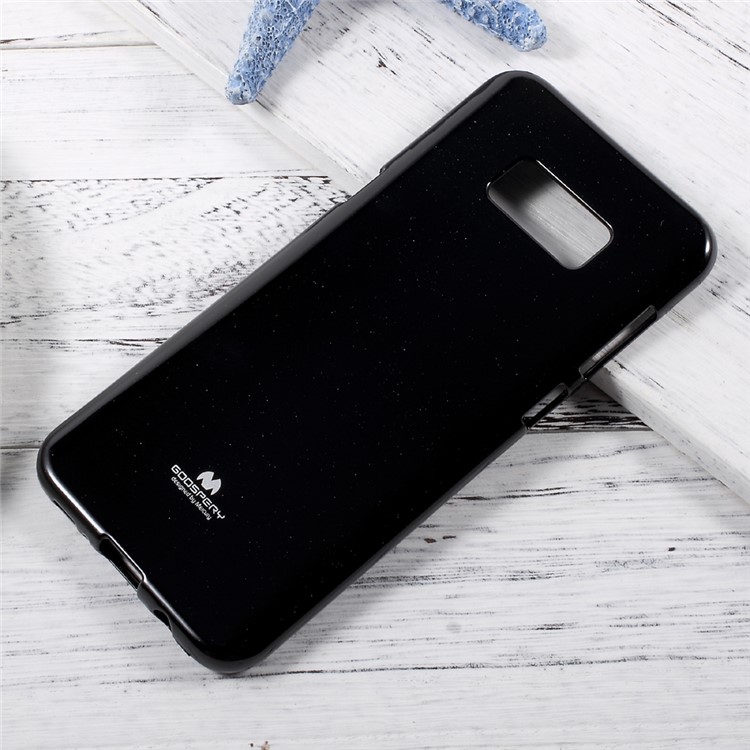 MERCURY GOOSPERY Flash Powder TPU Case for Samsung Galaxy S8 - Black-1