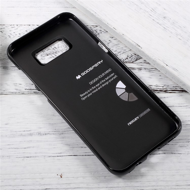 MERCURY GOOSPERY Flash Powder TPU Case for Samsung Galaxy S8 - Black-6