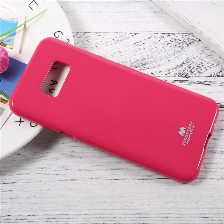 MERCURY GOOSPERY Flash Powder TPU Soft Case for Samsung Galaxy S8 - Rose-3