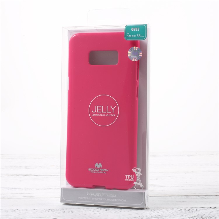 MERCURY GOOSPERY Flash Powder TPU Soft Case for Samsung Galaxy S8 - Rose-5