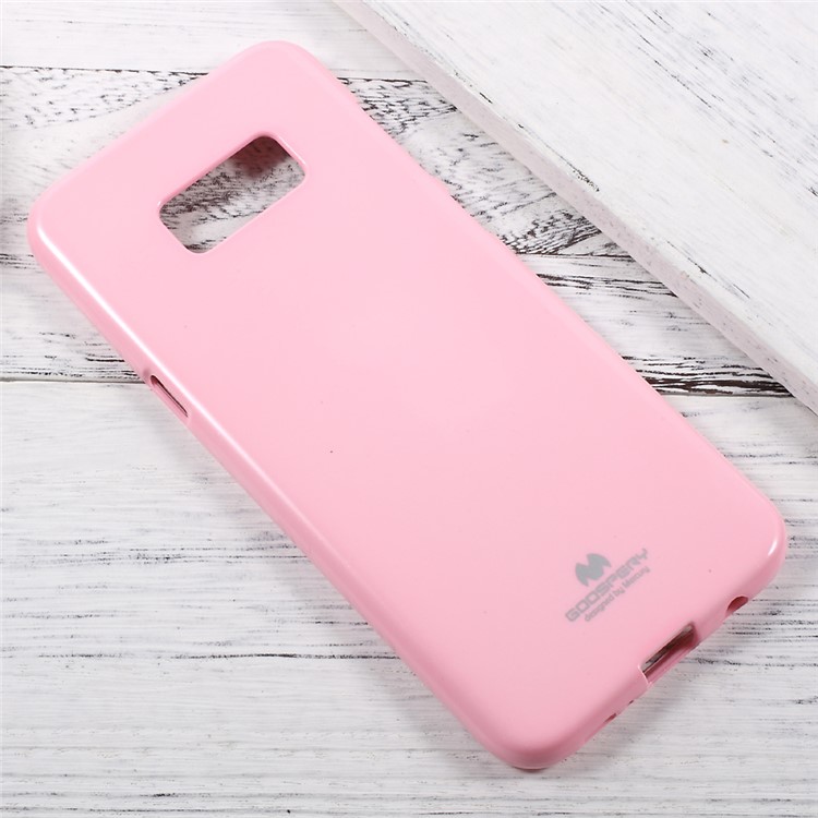MERCURY GOOSPERY Flash Powder TPU Mobile Phone Case for Samsung Galaxy S8 - Pink-2