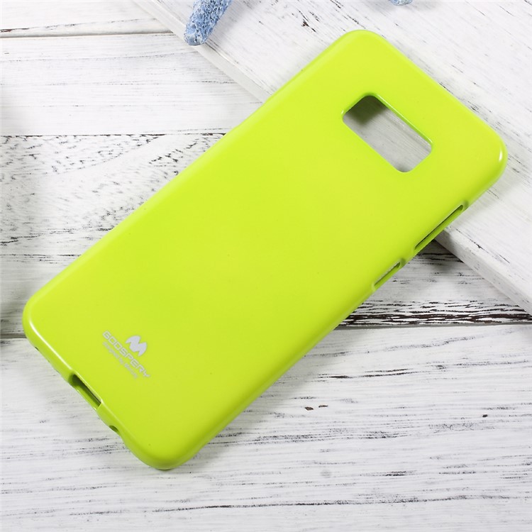 MERCURY GOOSPERY Flash Powder Flexible TPU Case for Samsung Galaxy S8+ Plus - Green-1