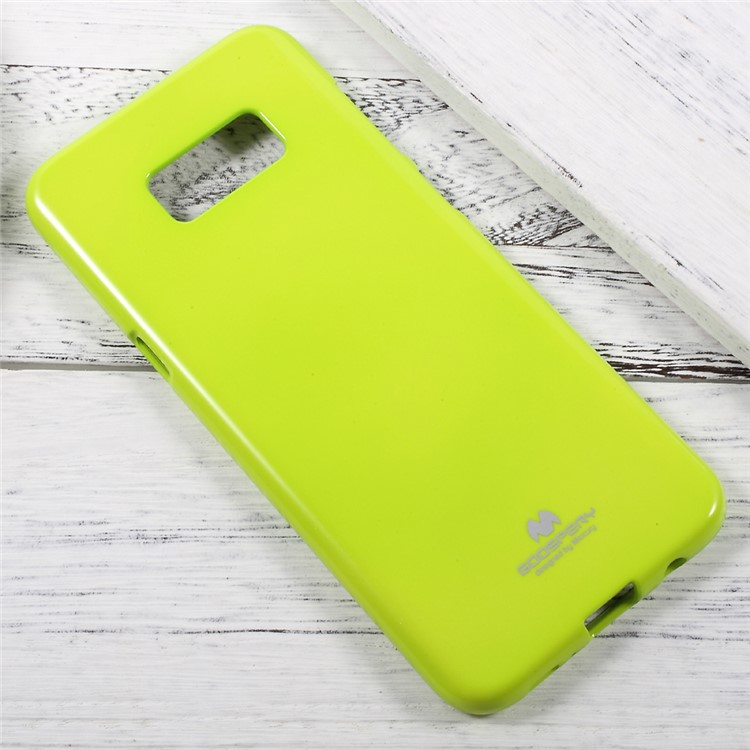 MERCURY GOOSPERY Flash Powder Flexible TPU Case for Samsung Galaxy S8+ Plus - Green-2