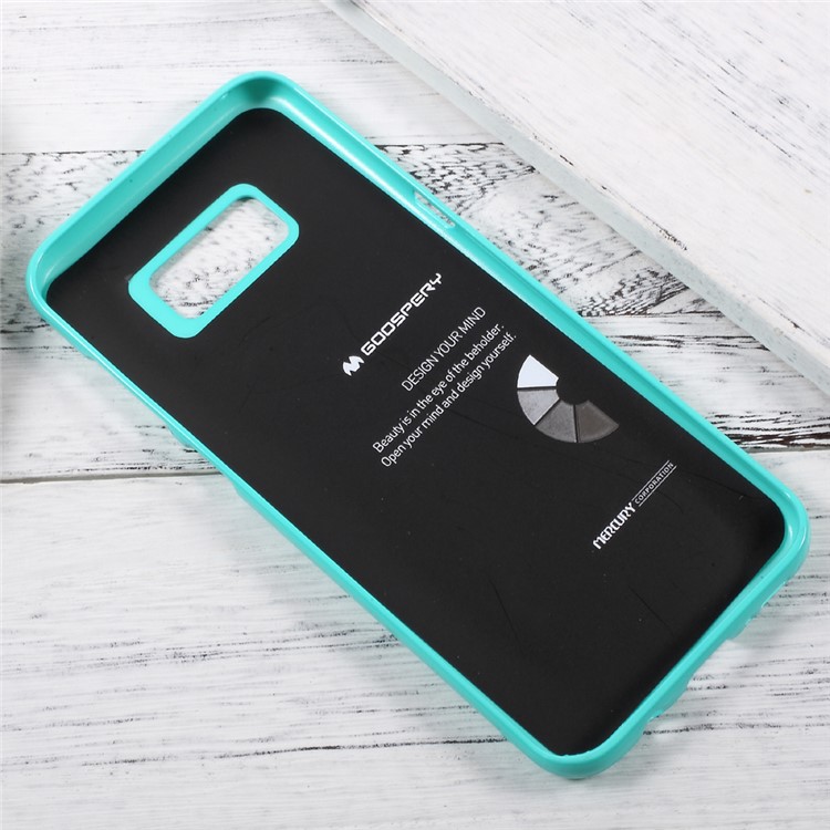 MERCURY GOOSPERY Флеш-пудра TPU Чехол Для Samsung Galaxy S8 + Plus - Голубые-4