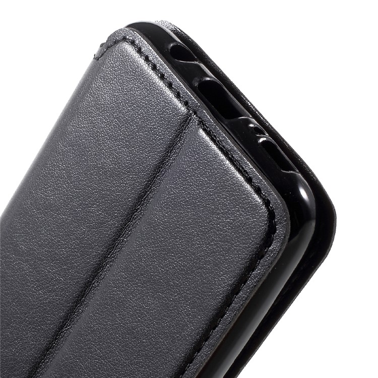 ROAR Noble Leather View Case Stand for Samsung Galaxy S8 - Black-8