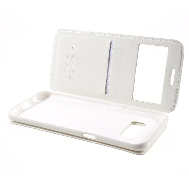 ROAR Noble View Window Leather Cover for Samsung Galaxy S8 - White-6