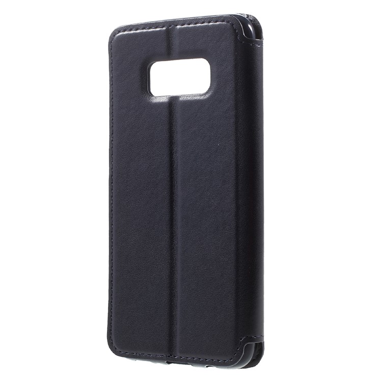 ROAR Noble Leather View Potective Case for Samsung Galaxy S8 - Dark Blue-3
