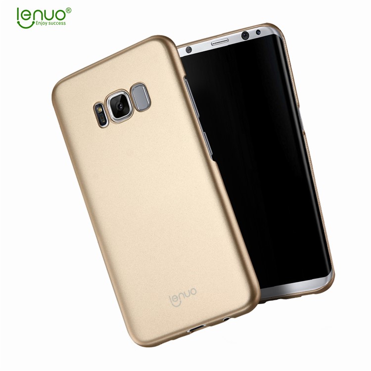 Lenuo leshield серия шелковистый сенсорный жесткий диск для samsung galaxy s8 g950 - золото