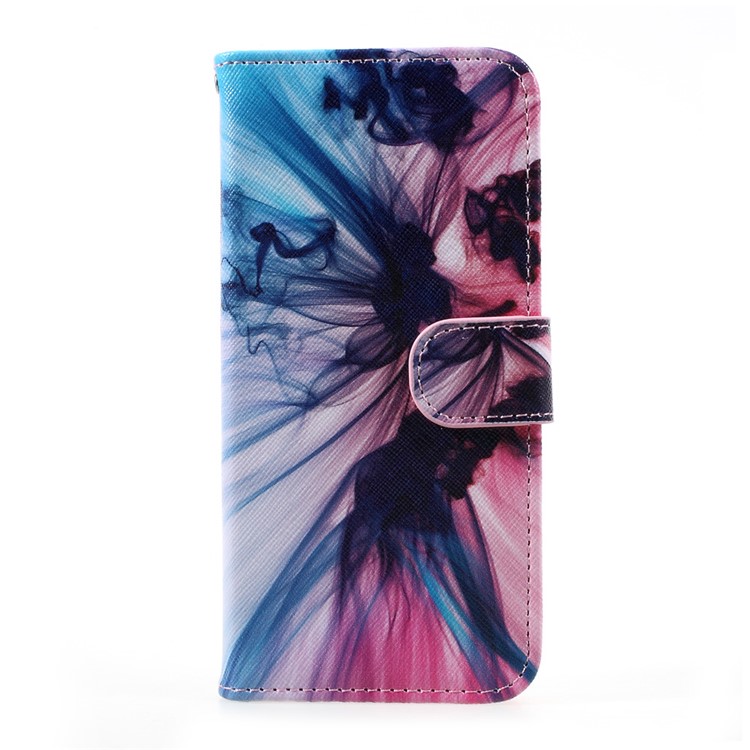 

Patterned Stand Leather Wallet Magnetic Cover for Samsung Galaxy S8 - Color Ink