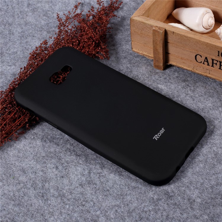 ROAR KOREA All Day Jelly Case TPU Phone Cover for Samsung Galaxy A7 (2017) A720 - Black-2