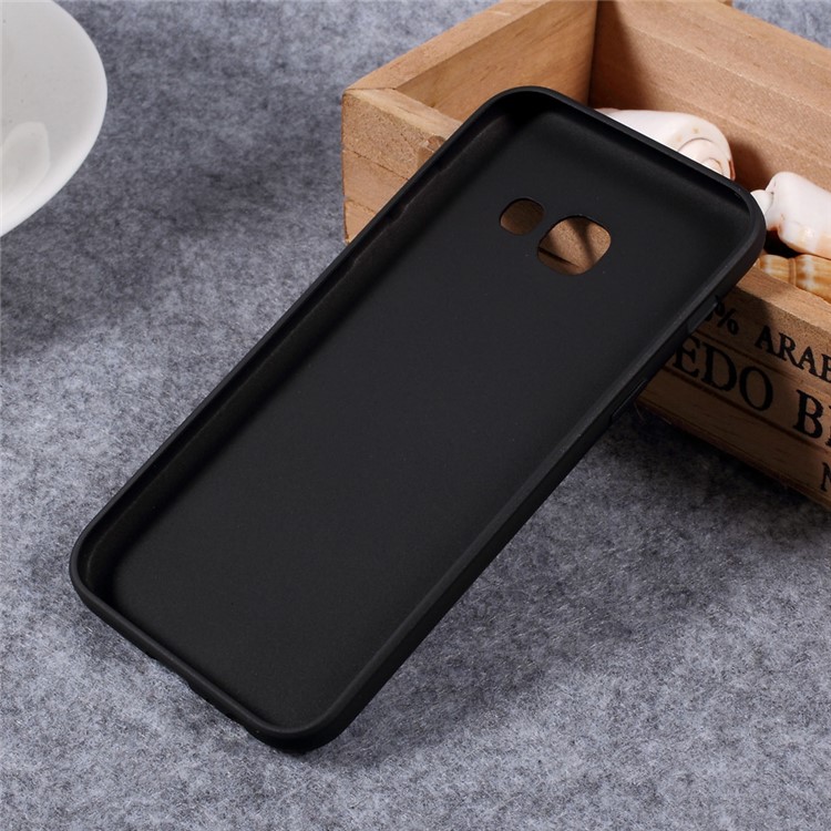 X-LEVEL Guardian Series Matte TPU Phone Case for Samsung Galaxy A3 (2017) - Black-2