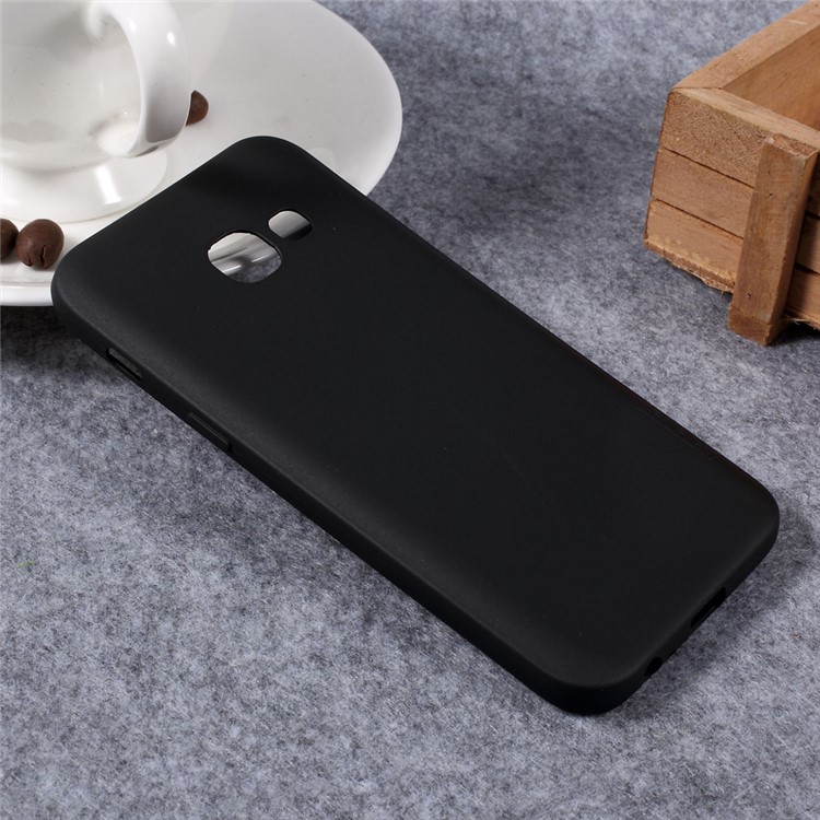 X-LEVEL Guardian Series Matte TPU Phone Case for Samsung Galaxy A3 (2017) - Black-3