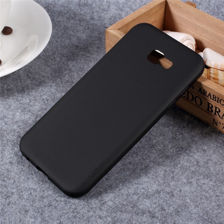 X-LEVEL Guardian Series Matte TPU Case for Samsung Galaxy A7 (2017) SM-A720F - Black-1