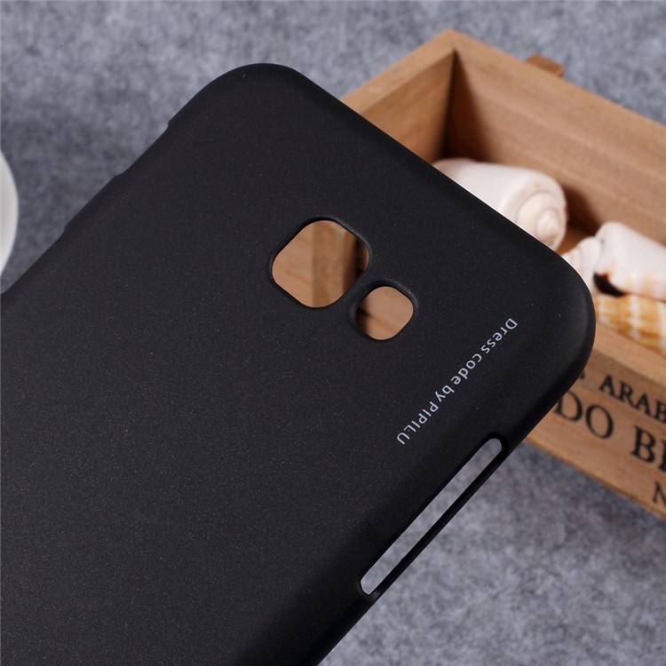 X-LEVEL Metallic PC Back Phone Case for Samsung Galaxy A7 (2017) SM-A720F - Black-7