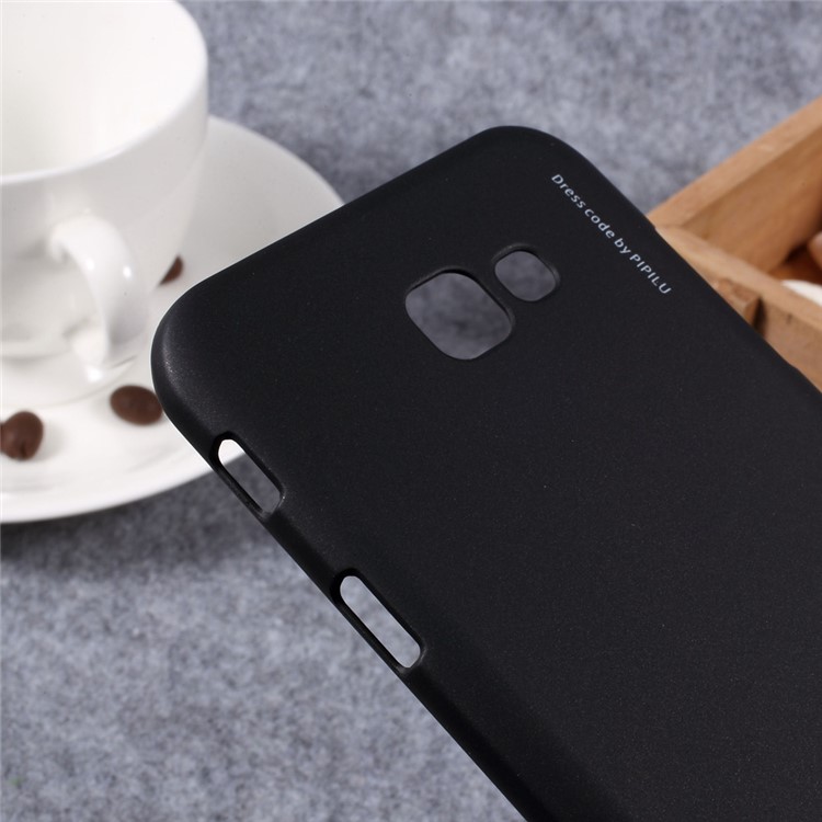 X-LEVEL Metallic PC Back Phone Case for Samsung Galaxy A7 (2017) SM-A720F - Black-9