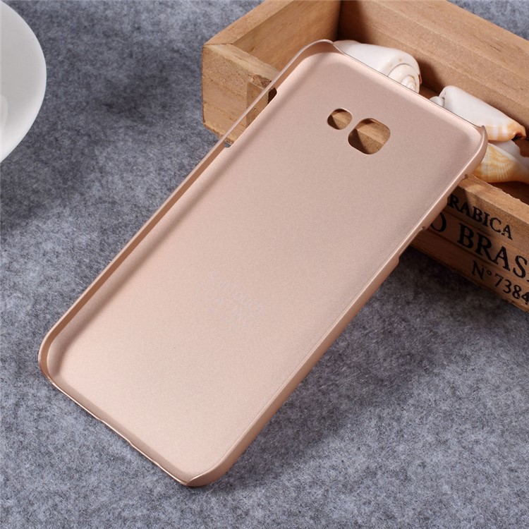 X-LEVEL Metallic PC Hard Shell Case for Samsung Galaxy A7 (2017) SM-A720F - Gold-3