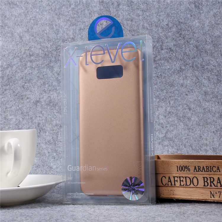 X-LEVEL Guardian Series Matte TPU Mobile Cover for Samsung Galaxy S8 Plus G955 - Gold-4