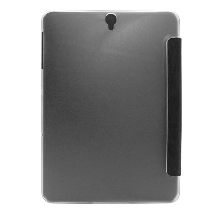 ENKAY Toothpick Grain Smart Leather Case for Samsung Galaxy Tab S3 9.7-inch T820 T825 - Black-2