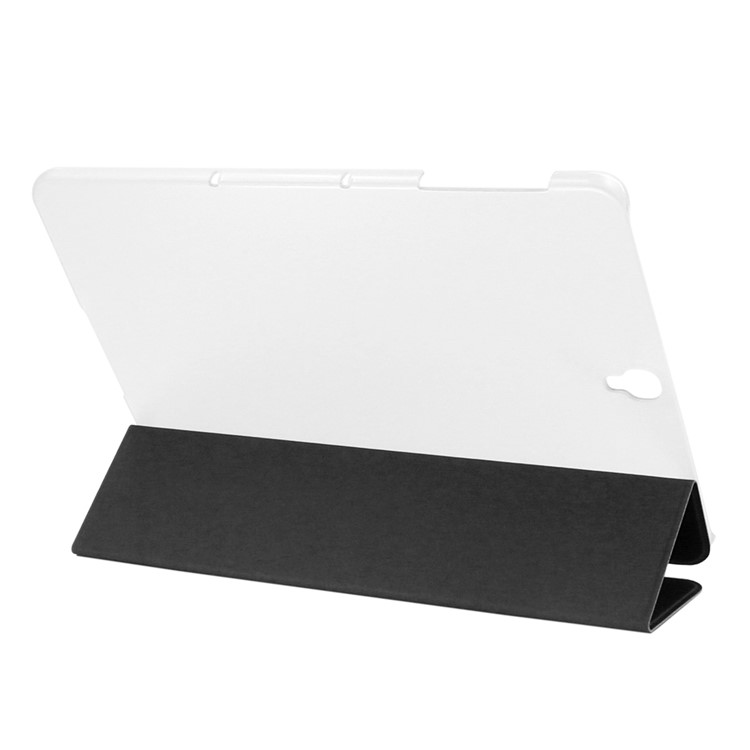 ENKAY Toothpick Grain Smart Leather Case for Samsung Galaxy Tab S3 9.7-inch T820 T825 - Black-4