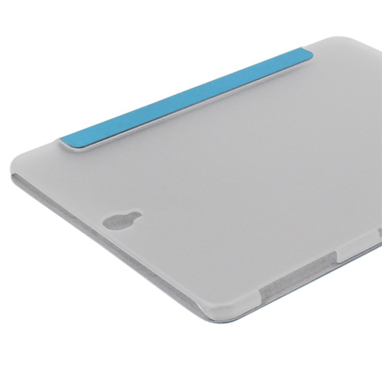 ENKAY Silk Texture Tri-fold Stand Smart Leather Tablet Cover for Samsung Galaxy Tab S3 9.7-inch T820 T825 - Blue-5