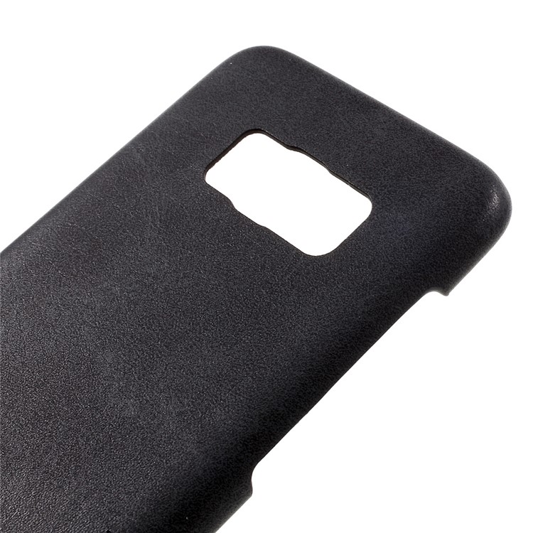 X-LEVEL Vintage Series Hard Phone Case for Samsung Galaxy S8+ G955 (PU Leather + PC) - Black-4