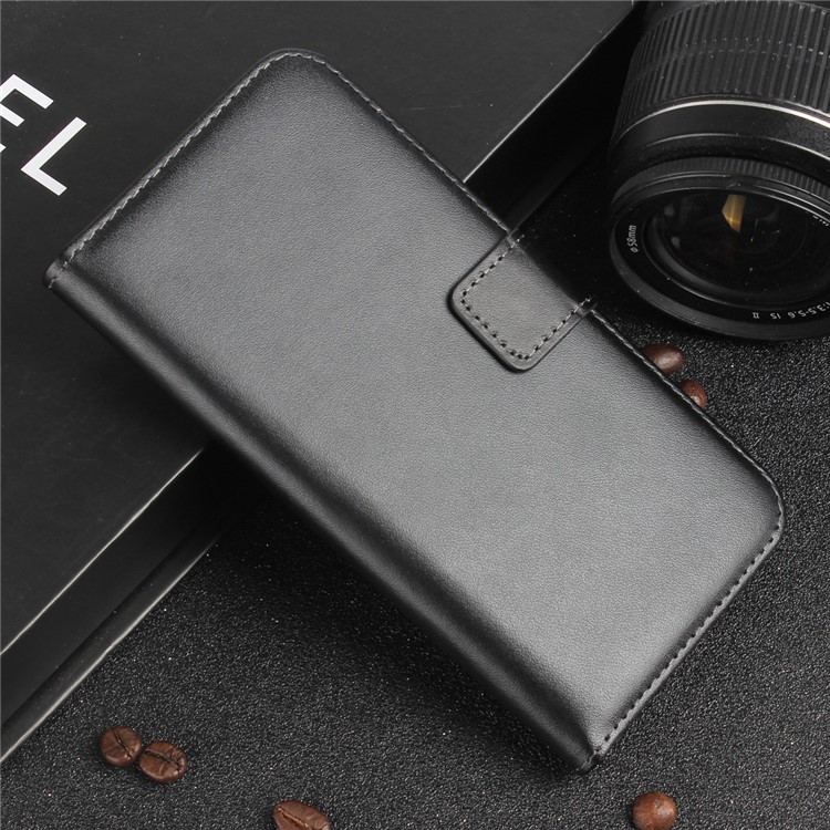 Split Leather Stand Wallet Phone Case for Samsung Galaxy A5 (2017) SM-A520F - Black-12