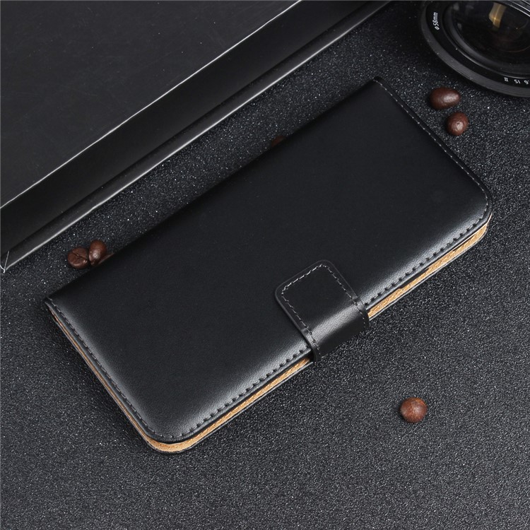 Split Leather Stand Wallet Phone Case for Samsung Galaxy A5 (2017) SM-A520F - Black-14