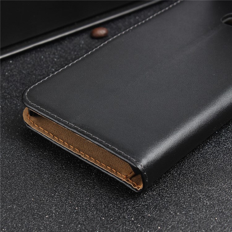 Split Leather Stand Wallet Phone Case for Samsung Galaxy A5 (2017) SM-A520F - Black-17