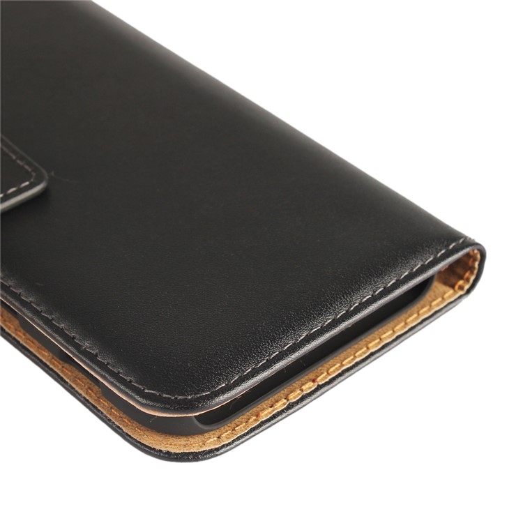 Split Leather Stand Wallet Phone Case for Samsung Galaxy A5 (2017) SM-A520F - Black-7