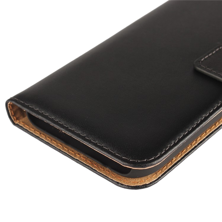 Split Leather Stand Wallet Phone Case for Samsung Galaxy A5 (2017) SM-A520F - Black-8