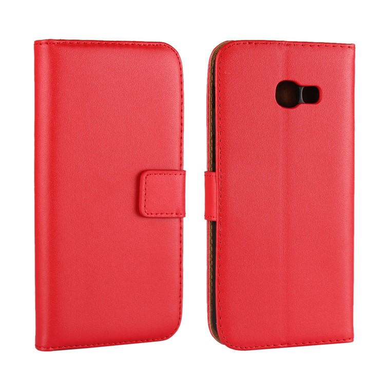 coque cuir rouge samsung a5 2017