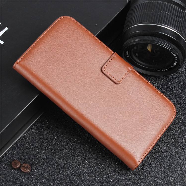 Magnetic Flip Split Leather Phone Cover for Samsung Galaxy A5 (2017) SM-A520F - Brown-5