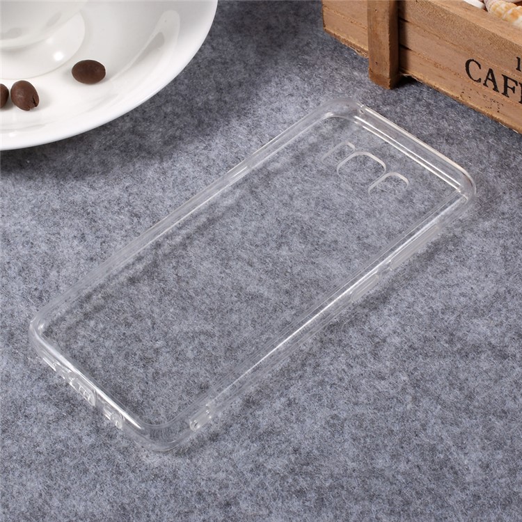 Acrílico Cristalino + Capa De Telefone Híbrido TPU Para Samsung Galaxy S8 SM-G950-3