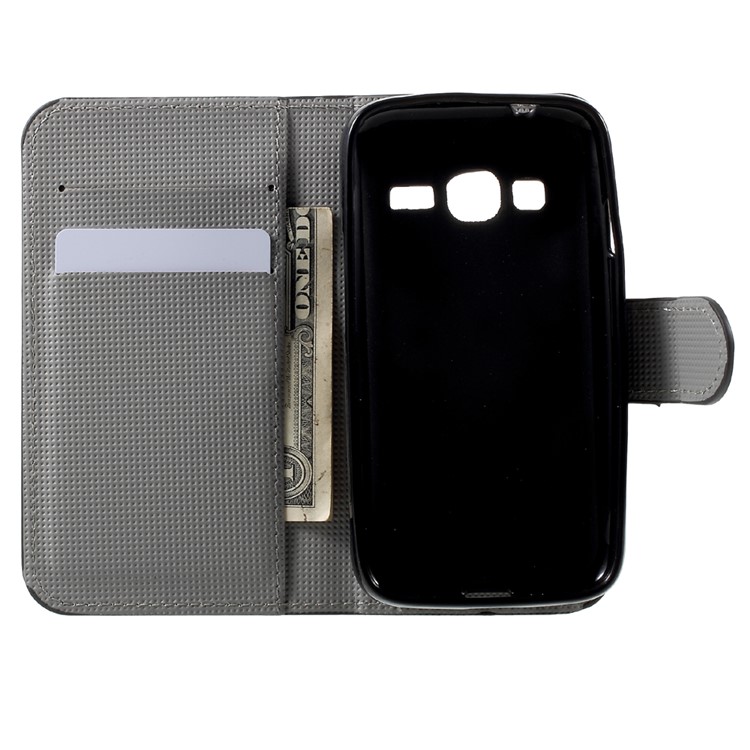Patterned Wallet PU Leather Stand Flip Cell Phone Case for Samsung Galaxy J1 mini prime - Anchor Seaside View-5