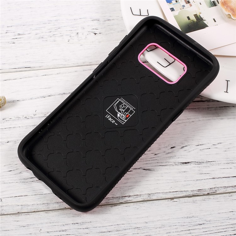 IFACE MALL PC + Custodia in Shell Hybrid TPU per Samsung Galaxy S8 SM-G950 - Rosso-2