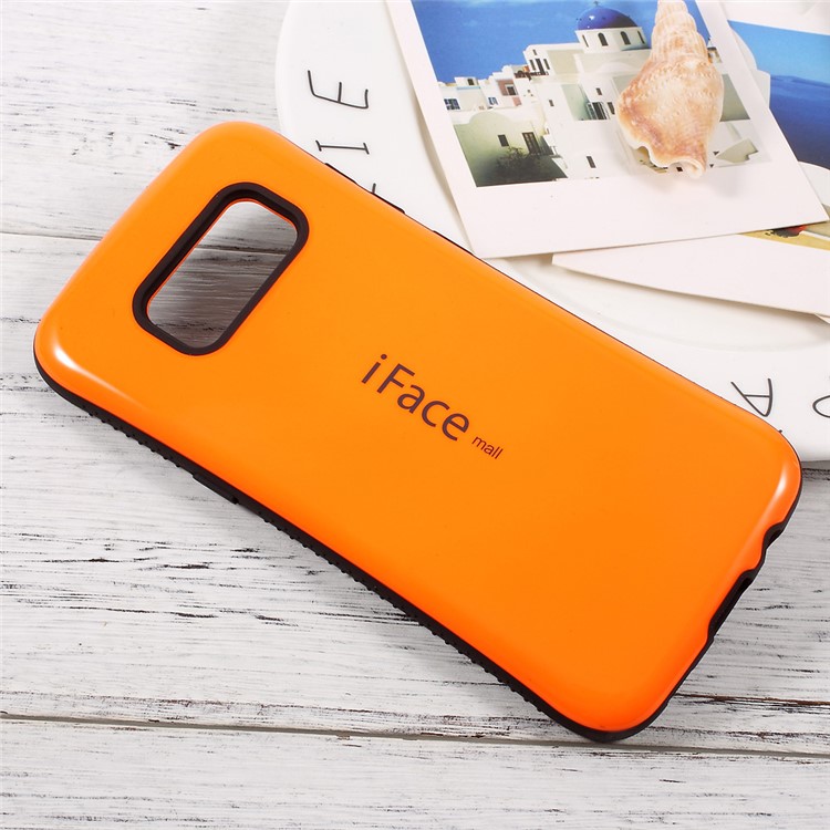IFACE MALL PC + TPU Hybrid Cover for Samsung Galaxy S8 SM-G950 - Orange-3