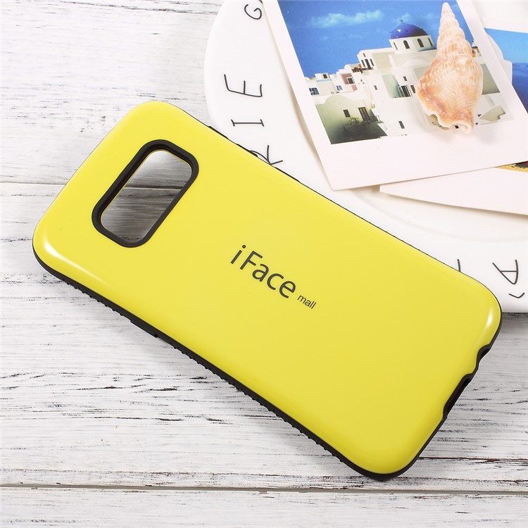 IFACE MALL PC + TPU Combo Shell Case for Samsung Galaxy S8 SM-G950 - Yellow-3