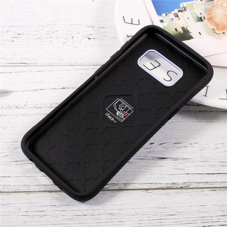 IFACE MALL PC + TPU Shell Hybrid Case for Samsung Galaxy S8 SM-G950 - Purple-2