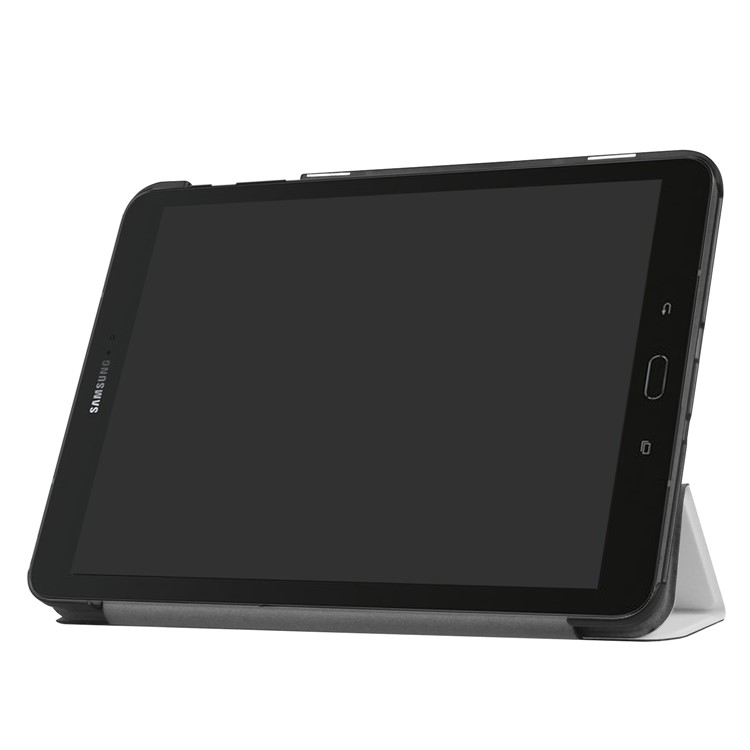 Tri-fold Stand PU Leather Case for Samsung Galaxy Tab S3 9.7-inch T820 - White-5