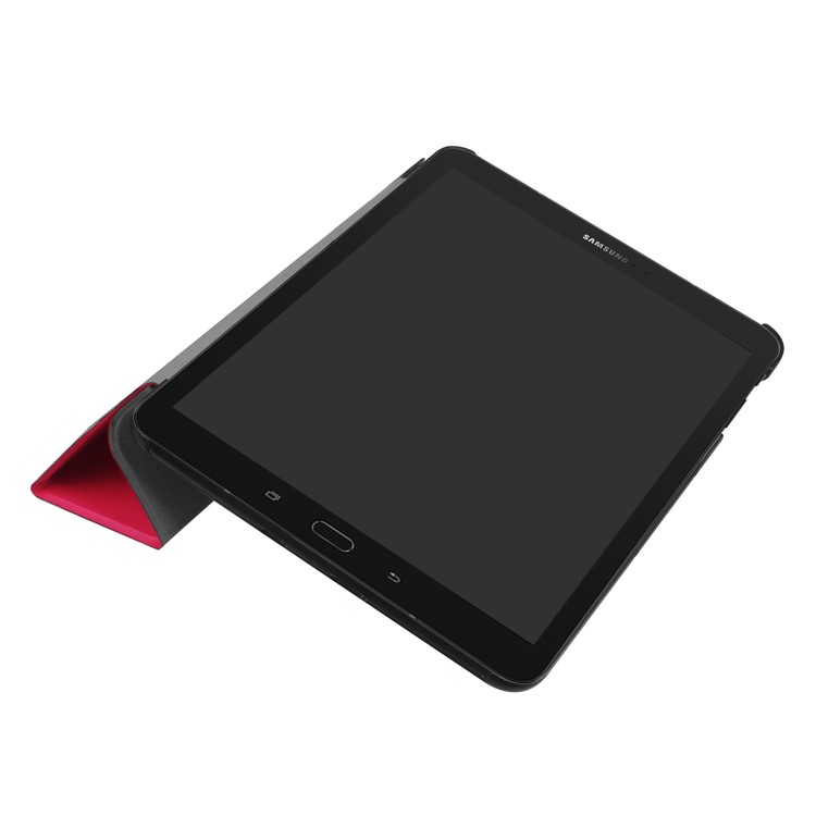 Flip Leather Tri-fold Stand Case for Samsung Galaxy Tab S3 9.7-inch T820 - Rose-4