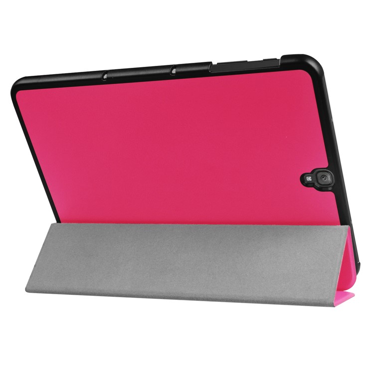 Flip Leather Tri-fold Stand Case for Samsung Galaxy Tab S3 9.7-inch T820 - Rose-6