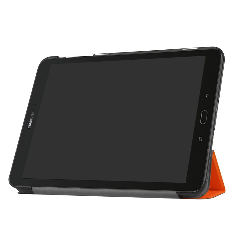 Tri-fold Stand Leather Protection Case for Samsung Galaxy Tab S3 9.7-inch T820 - Orange-5