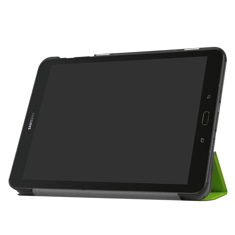 PU Leather Tri-fold Flip Shell Case for Samsung Galaxy Tab S3 9.7-inch T820 - Green-5